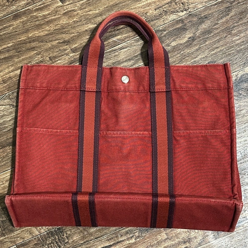 Hermes Toile Fourre-Tout‎ GM